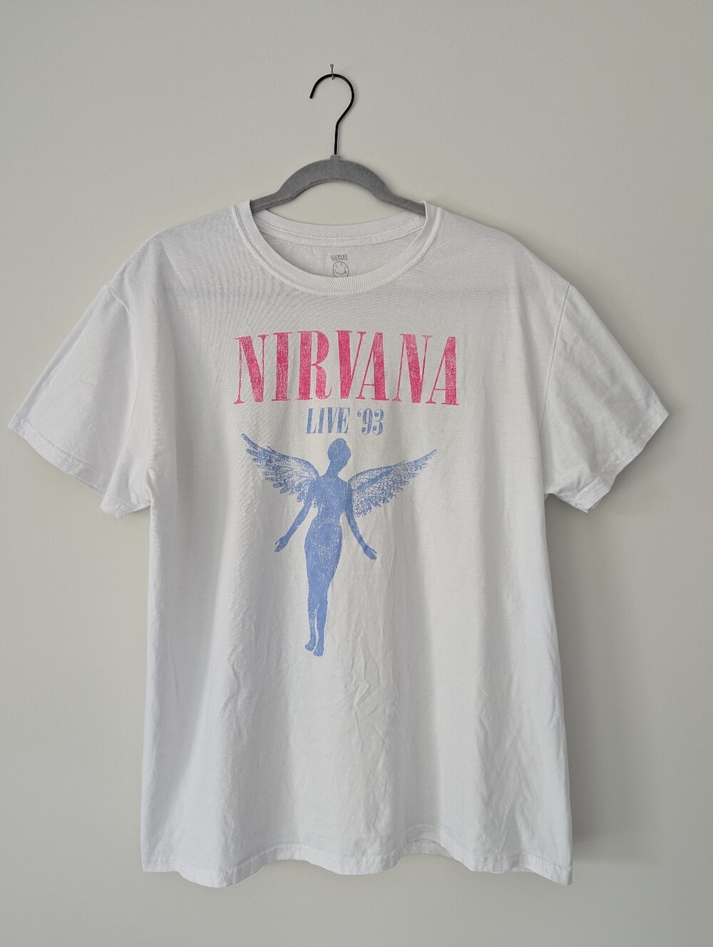 Nirvana Live ‘93 In Utero Angel Band Grunge Boho Graphic - Picture 2 of 6